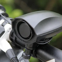 waterproof bell bicycle electronic horn bell 123db super loud bicycle horn police siren alarm ring bell cycling accessorieses