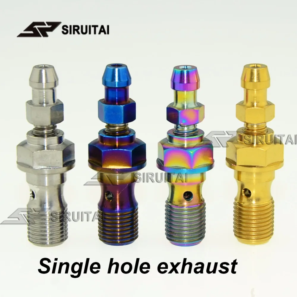 Болты из титанового сплава мотоцикла тормозной суппорт трубки винт M10 p10/1