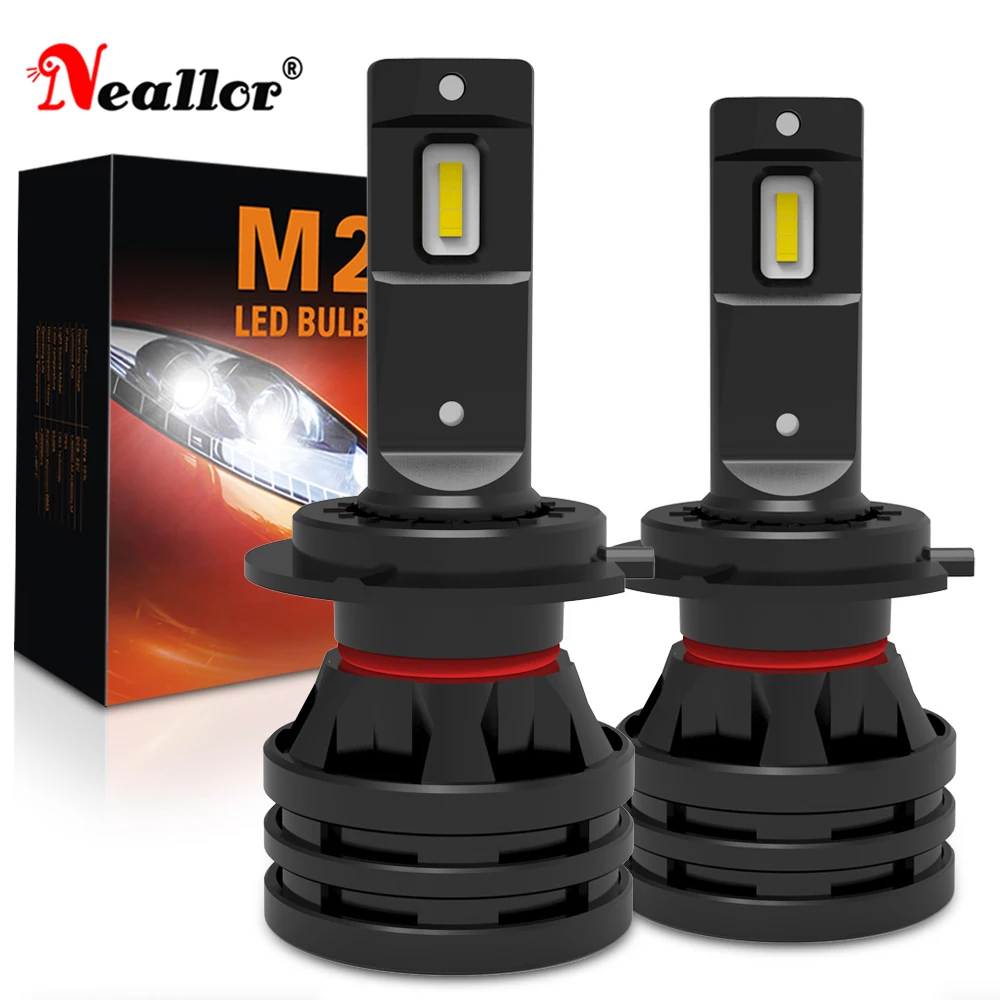 

A Pack LED Car Light Bulbs H4 H7 H8 H9 H11 H1 H3 HB3 HB4 9005 9006 LED Headlight for Car Lamp Turbo Bulbs for Auto 12V CANBUS
