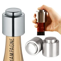 1pcs stainless steel champagne sealer bottle stopper fresh vacuum sealer bar tools for birthday wedding party