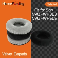 homefeeling earpads for sony nwz wh303 wh505 headphones earpad cushions covers velvet ear pad replacement