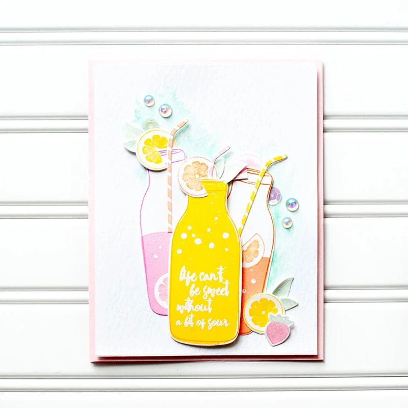 Новинка 2020 3D штампы для резки металла и скрапбукинга бумажных бутылок напитков