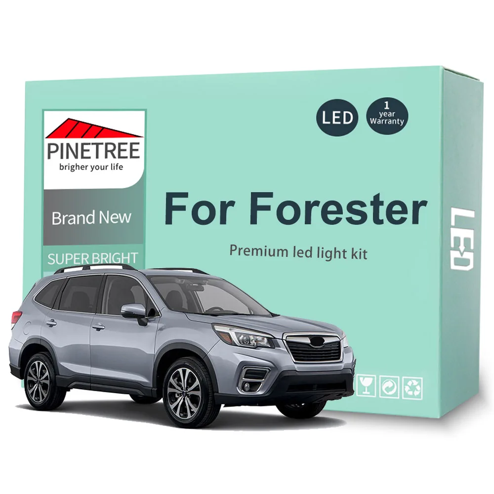 Комплект светодиодного светильник для Subaru Forester 1998-2015 2016 2017 2018 2019 2020 светодиодные