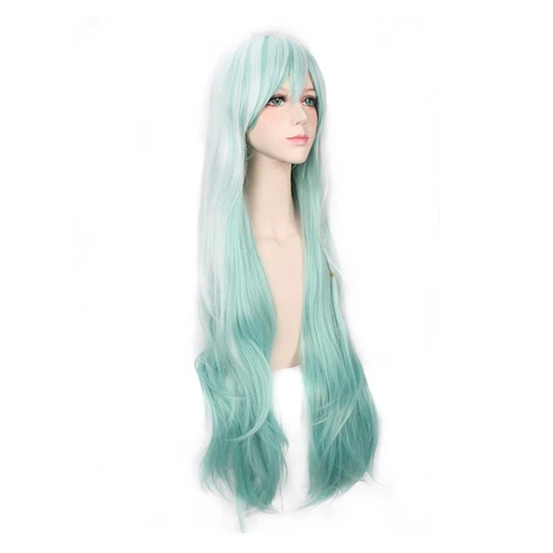 Длинный Плетеный парик Ватару с изображением звёзд в пучок + бесплатная шапочка