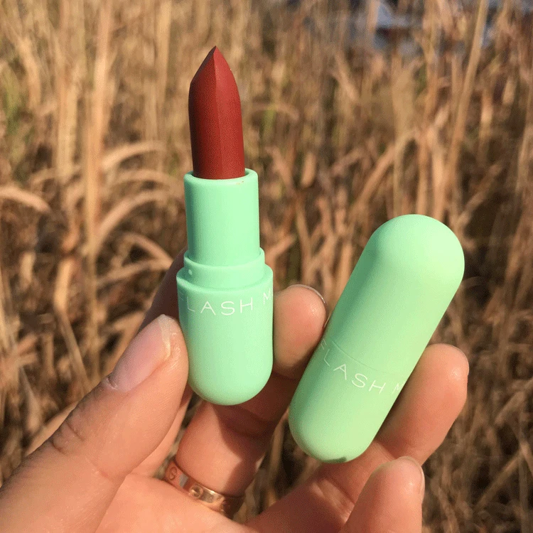 3 шт. мини капсульные матовые глазури для губ водостойкий стойкий натуральный