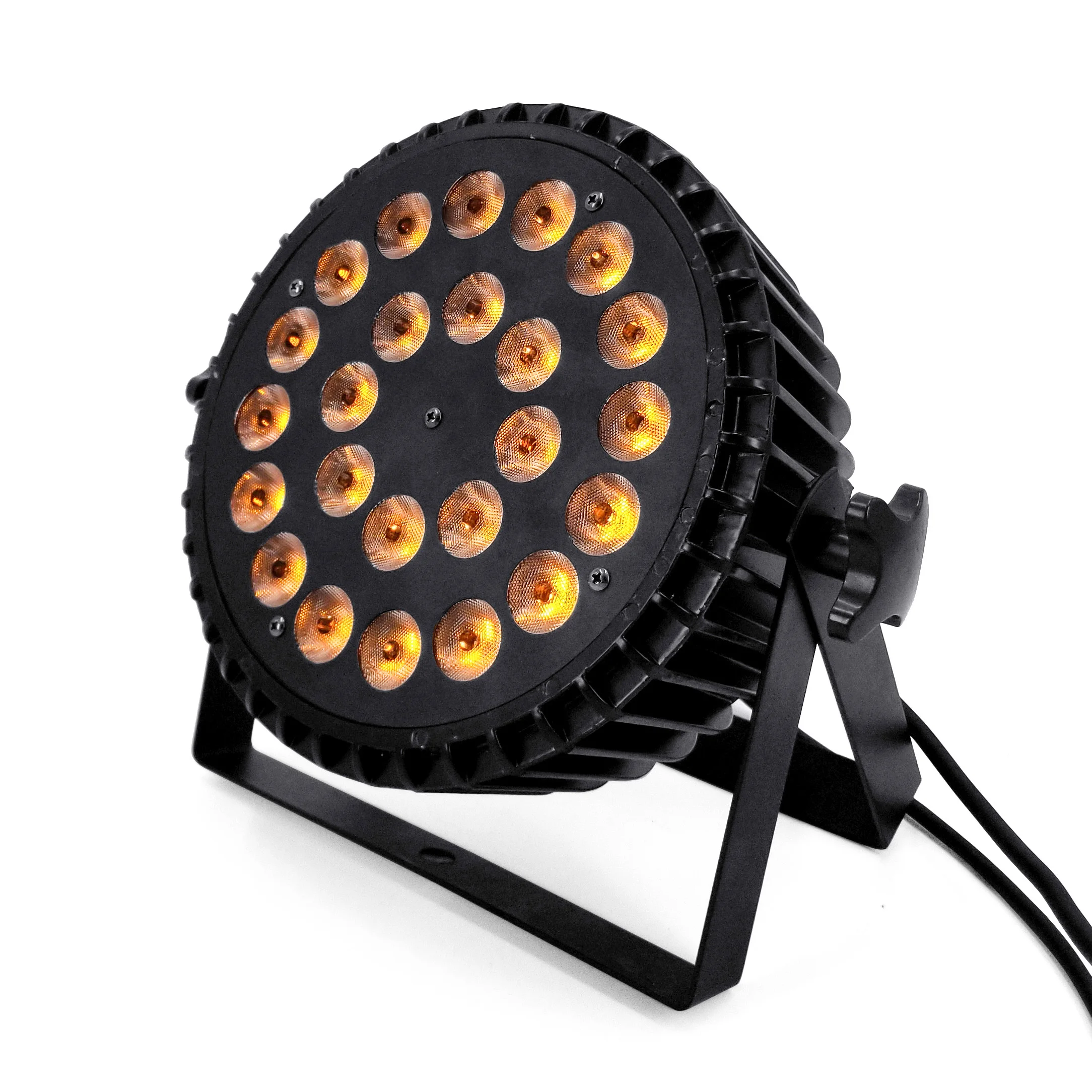 Светодиодный Par светильник RGBWA UV 6 в 1 24x18 Вт светодиодный DJ сценический dmx для