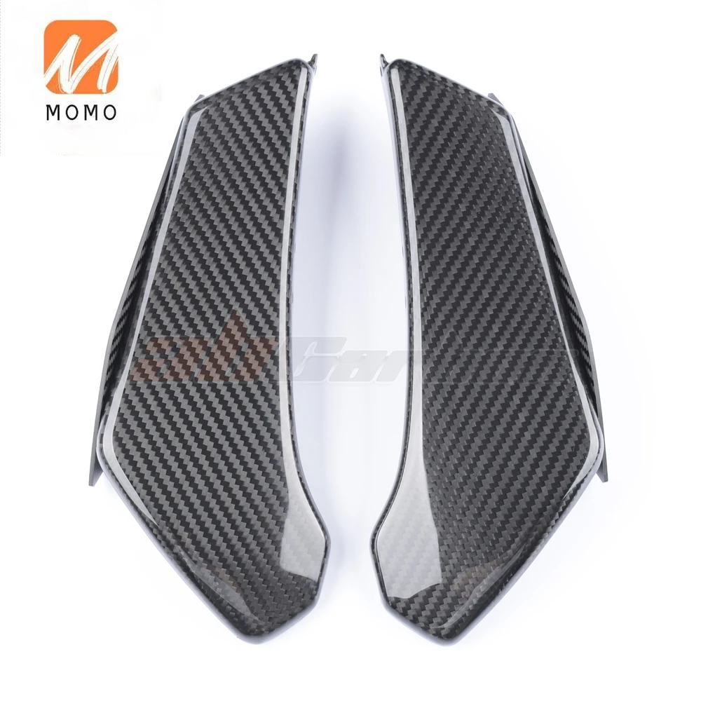 

Full Carbon Fiber Motorcycle Accessories Winglet Aerodynamic Wing Kit Spoiler