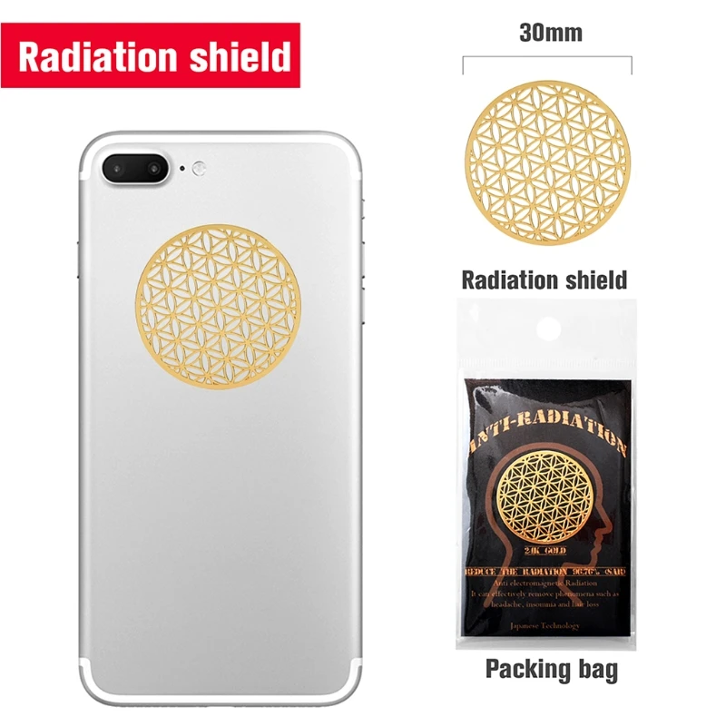

10pcs Anti Radiation Protector Shield EMF Protection Mobile Cell Phone Stickers