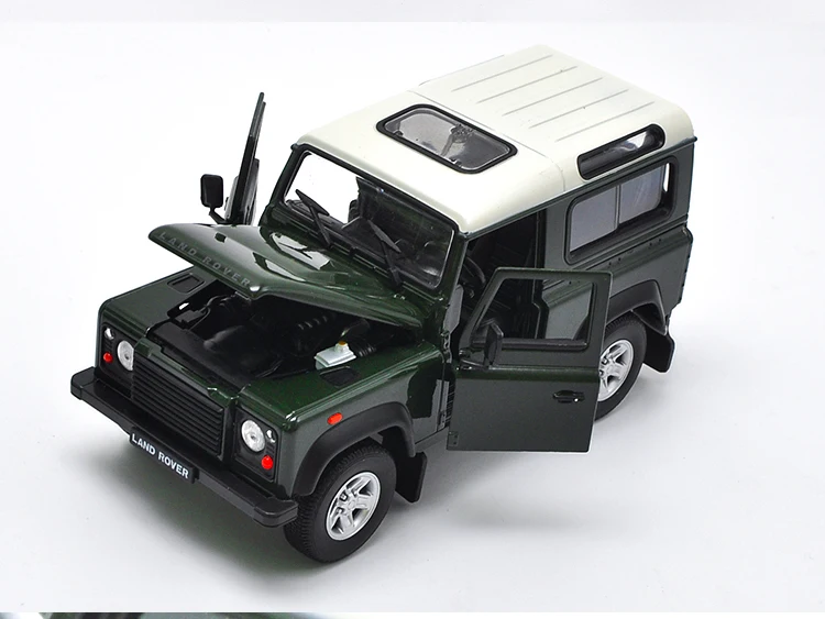 Высокое качество подарок 1:24 Defender внедорожный сплав модель, моделирование литья под давлением дверь оттяните назад Коллекция Модель