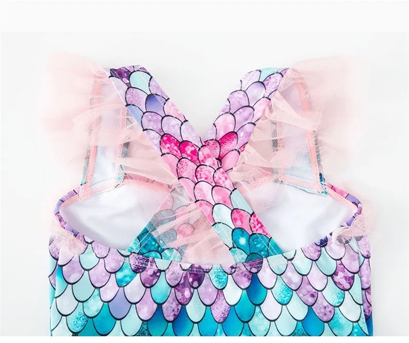 Toddler Baby Girls Swimsuit Swimwear Print Children One Piece Kids Beach Wear Summer Girl Clothes 3 To 8 Years |