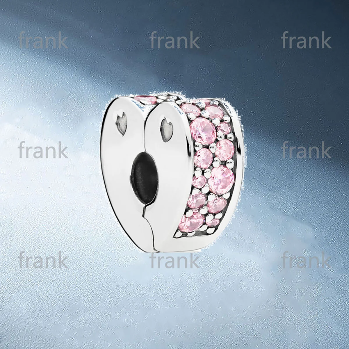 

797020PCZ PINK ARCS OF LOVE SPACER CLIP