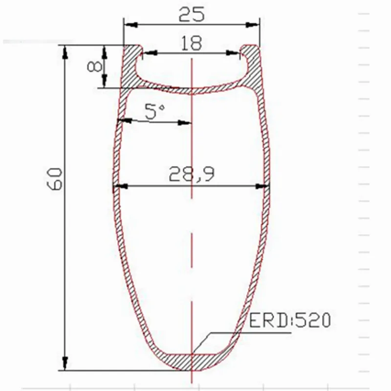 700c набор колес для карбонового дорожного велосипеда 60*25 мм клинчер V тормозные