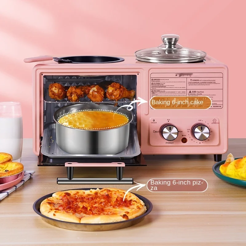 

Four In One Multifunctional Breakfast Machine Net Red Toast Sand Oven