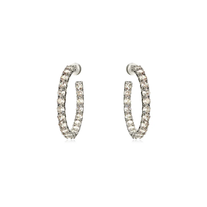 

Fashionable and simple Zircon Earrings temperament Earrings female personality advanced new needle earrings earrings