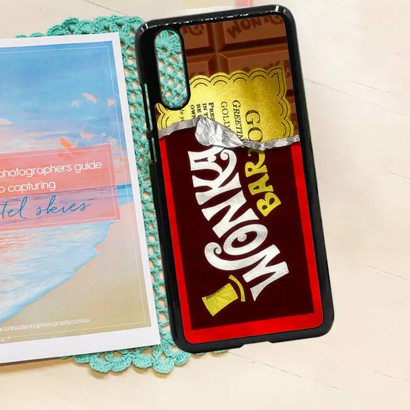 

Alenka bar wonka chocolate food Phone Case PC for iPhone 11 12 pro XS MAX 8 7 6 6S Plus X 5S SE 2020 XR
