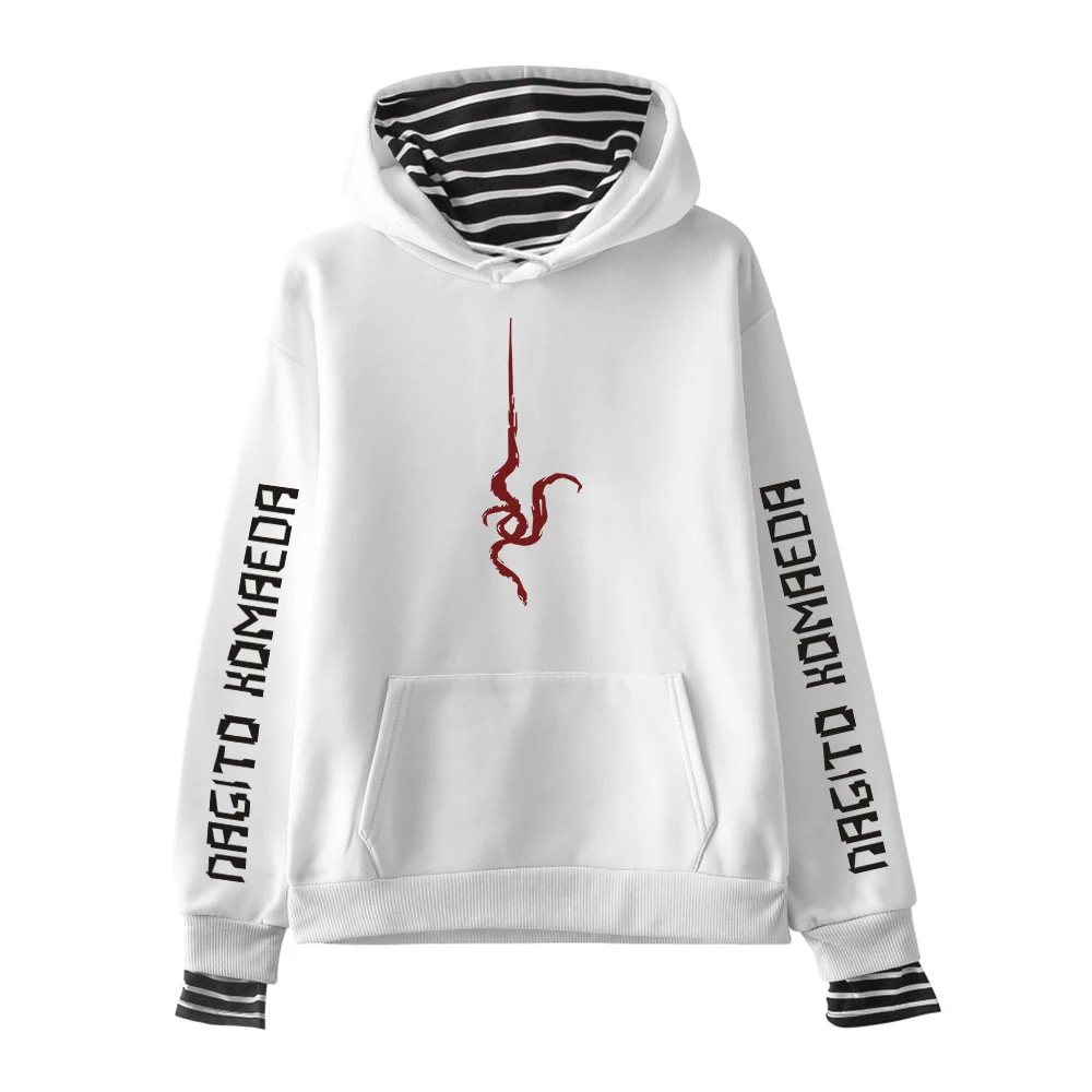 

Новинка 2021, толстовка с капюшоном Nagito Komaeda, свитшоты для мужчин и женщин, пуловер с принтом, спортивный костюм унисекс в стиле Харадзюку, Женс...