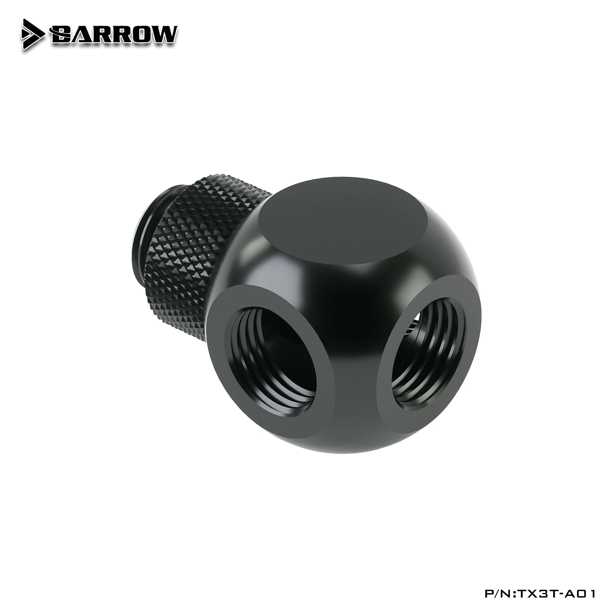 Barrow ПК водяные охлаждающие соединения 3Way/4Way/5Way Кубический трубный соединитель Разветвитель T/X TX3T-A01 TX4T-A01 TX5T-A01 на.