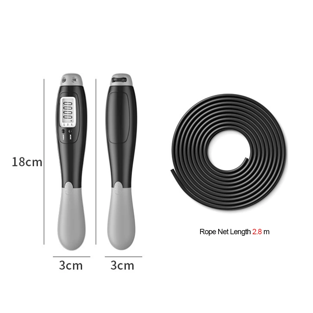 

Cordless Jump Ropes with Counter Digital Skipping Rope Smart Jump Rope with 4 Modes Fitness Body Building Exercise Rope