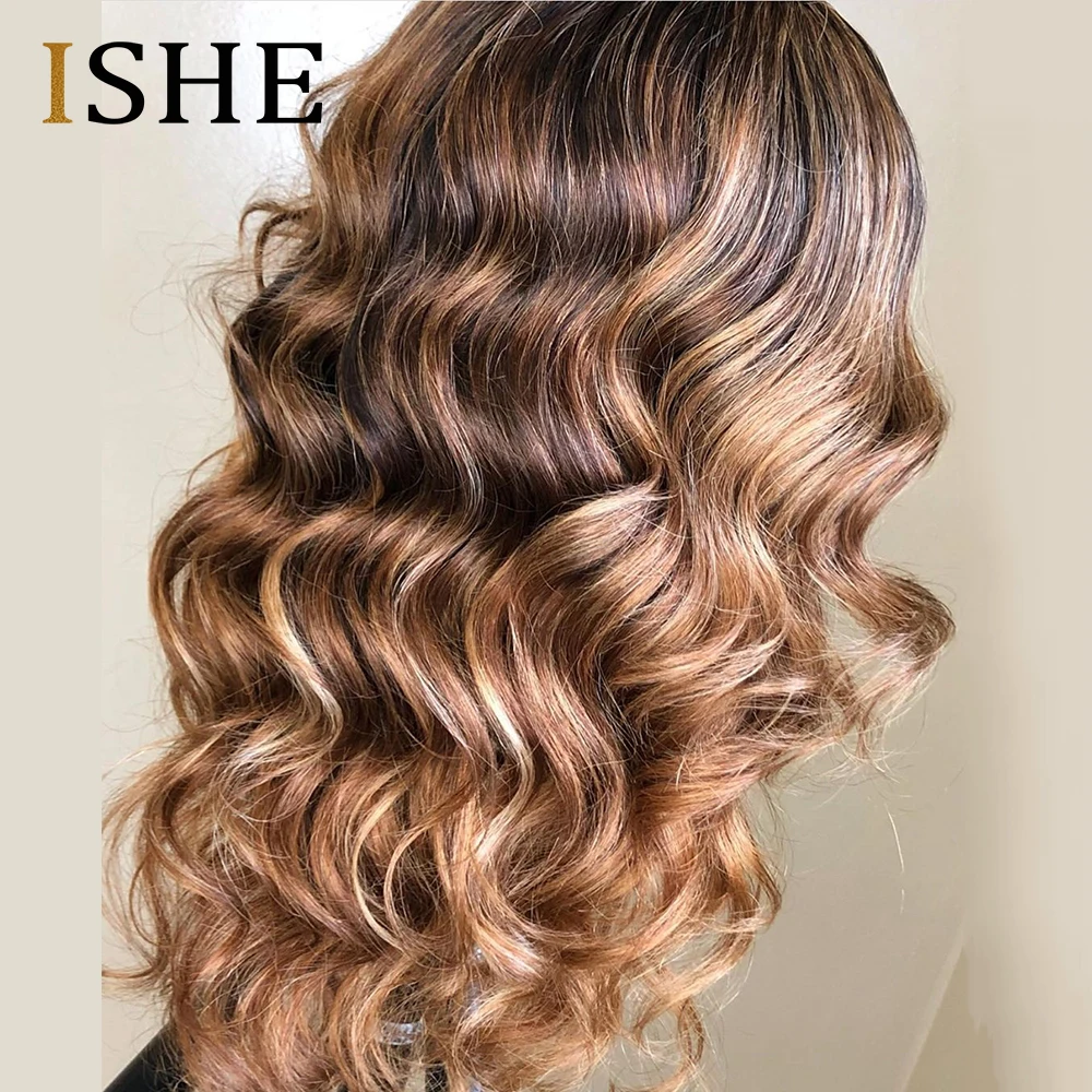Хайлайтер медовая Блондинка цветной Омбре 360 кружевные фронтальные человеческие