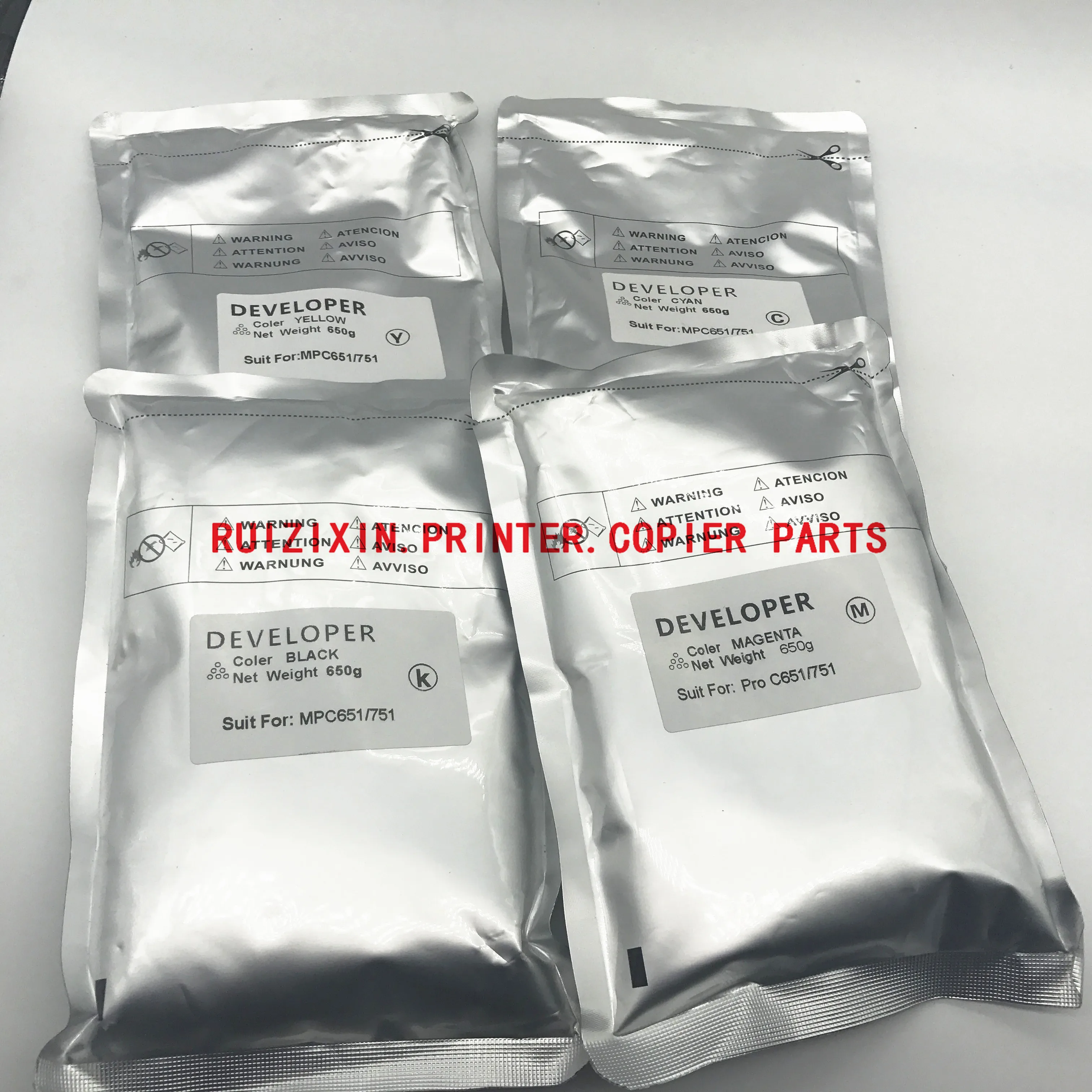 Совместимый новый копир цветной Разработчик для ricoh MP C7500 C7501 C6500 C6501 несущего