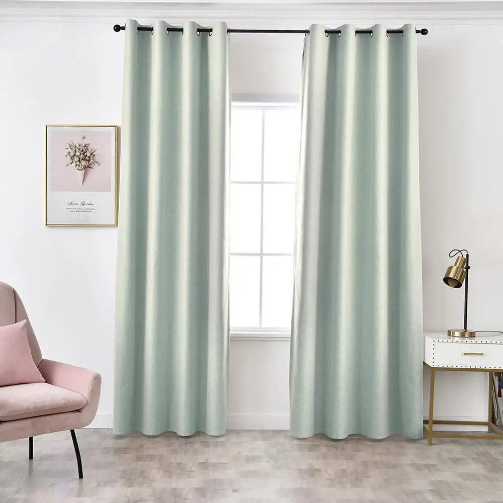 LOZUJOJU 1 Piece Full Shading Curtains Solid Design Draperies Bedroom Windows All Match Home Decor Simple Modern Style Customize | Дом и сад