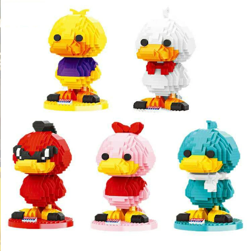 

Balody idea series Anime platypus Mini Cartoon Building Blocks Bricks Duck Model Micro Auction Figures Gifts Toys kids 18094