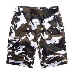 Повседневные летние шорты размера плюс 5XL, 6XL, мужские пляжные шорты-бермуды, камуфляжные мужские шорты в стиле панк, мужские шорты