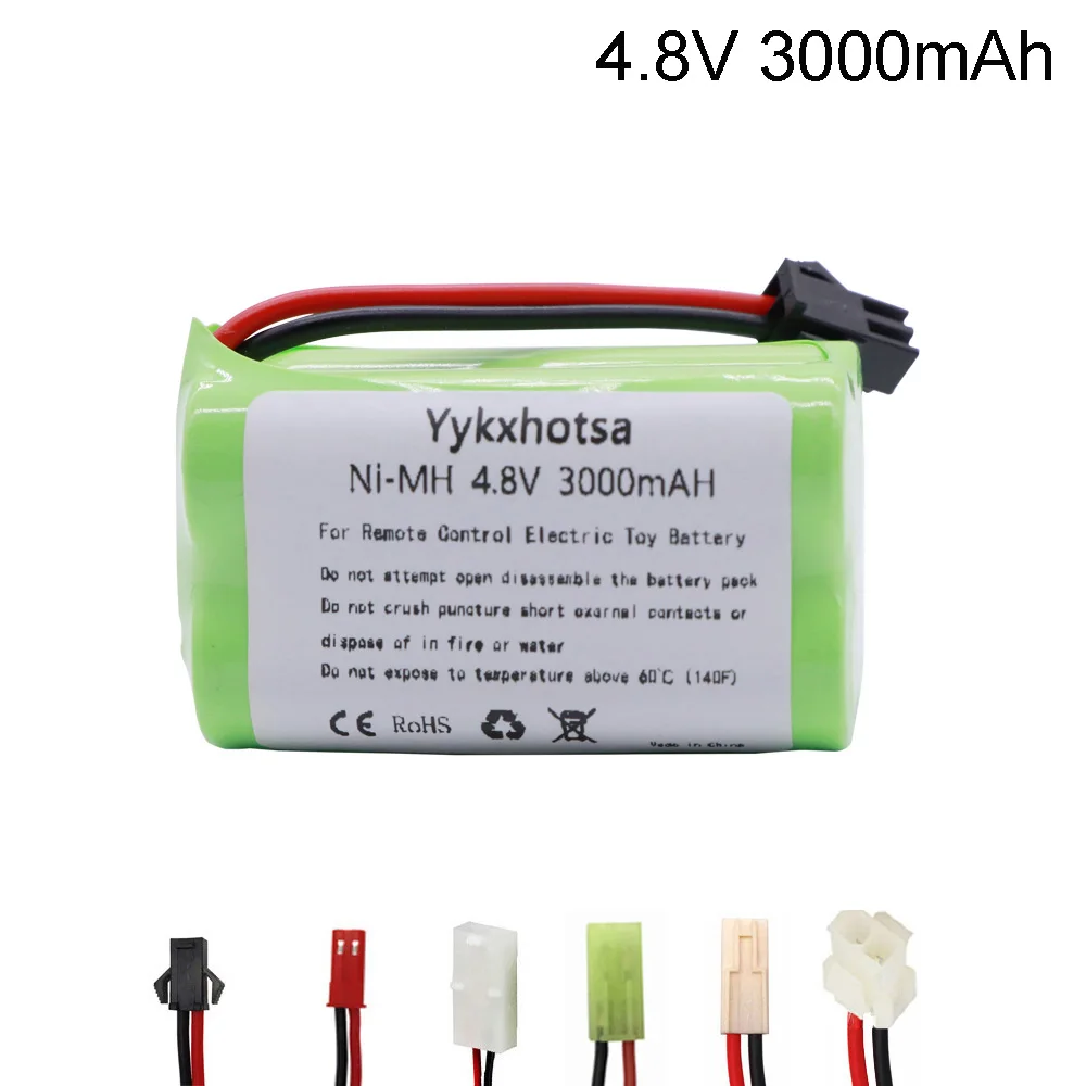 Никель металлогидридный аккумулятор 4 8 в 3000 мАч T модель для радиоуправляемых