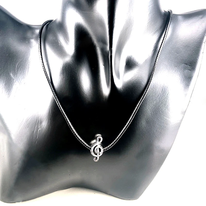 Ожерелье из черной кожи с цепочкой женское ожерелье надписью I Love You чокер для