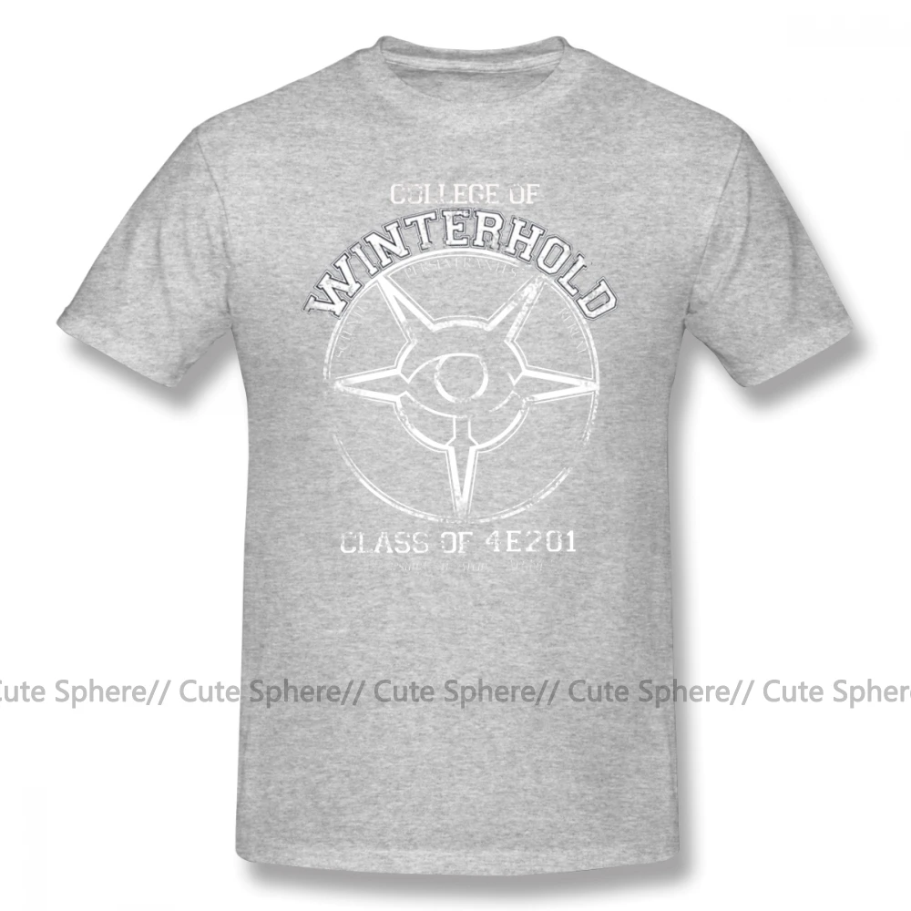 Elder Scrolls футболка форт Колледж футболки выпускника 100 процентный хлопок 6xl