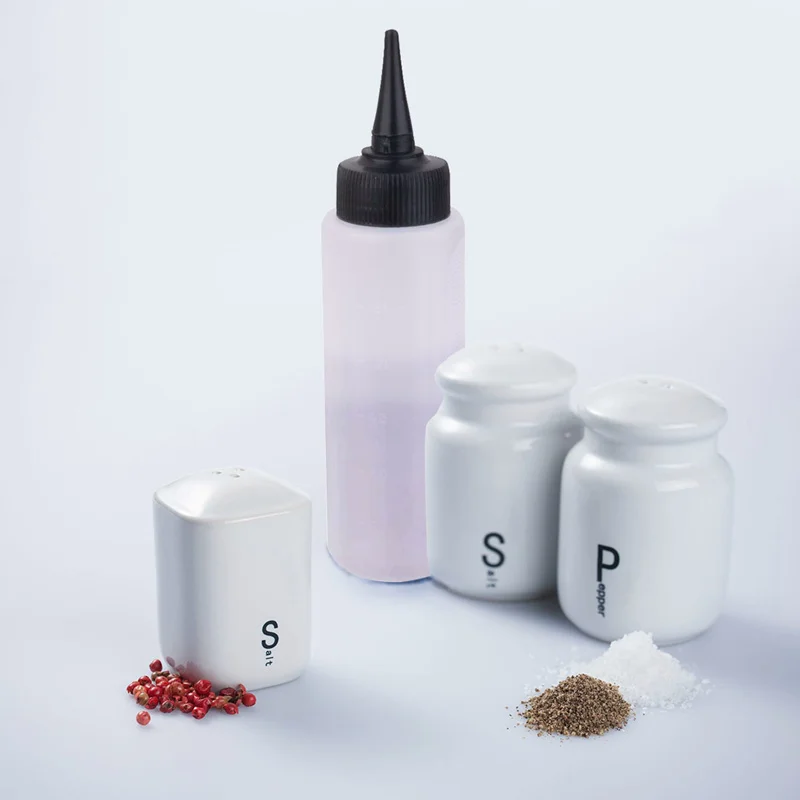 150 мл салонный цвет волос мерный аппликатор бутылка весы парикмахерский