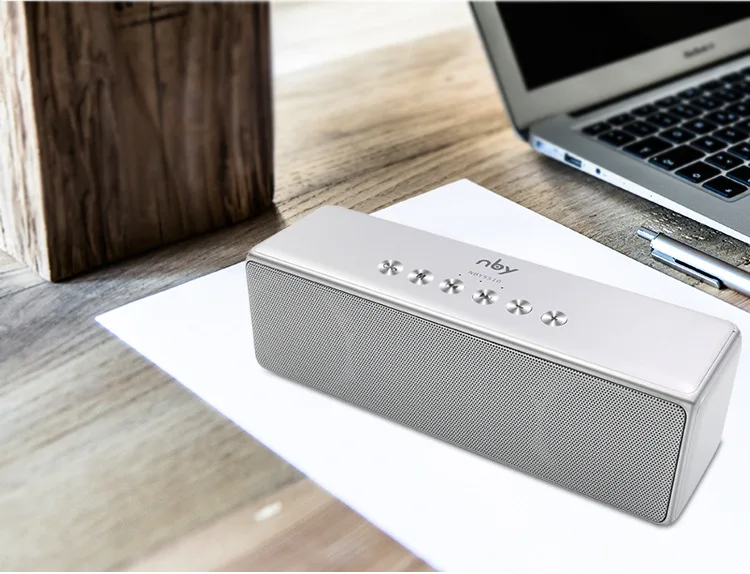 Nby 5510 портативный Bluetooth динамик 10 Вт беспроводной внешний динамик 3D стерео Вуфер музыкальный Бумбокс fm-радио тяжелый компьютер бас