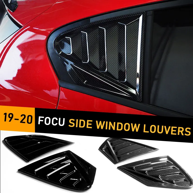 Боковые Накладки на окно для Ford Focus ST-LINE Hatchback 2019 2020 стильные автомобильные