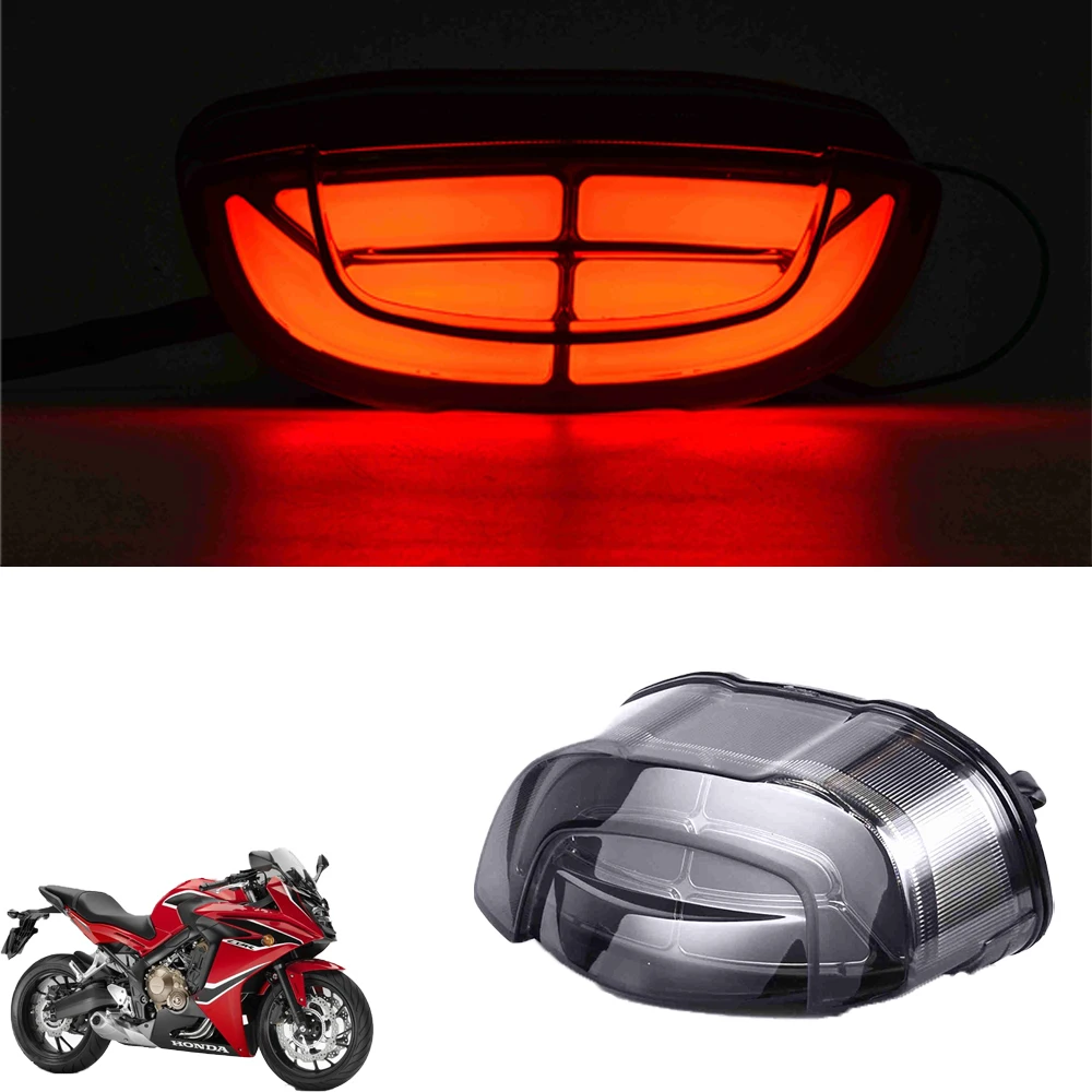 

Motorcycle Braking Light Led Sign Light Rear Lamp Taillight For Honda CB650R CB300R CB150R CBR650R CB CBR 650R accessories