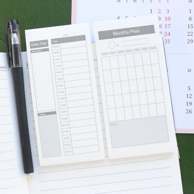 Domikee Классический офисный школьный Карманный самоклеющийся планировщик