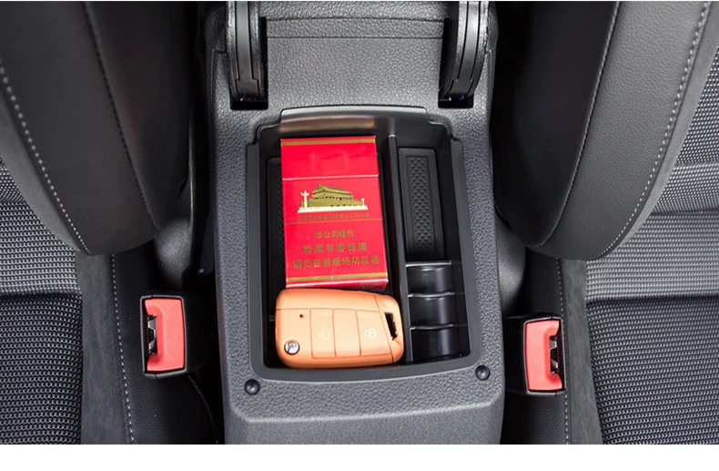 Центральный поддон для хранения подлокотник контейнер коробка для VW Golf 7 MK7 VII 2013