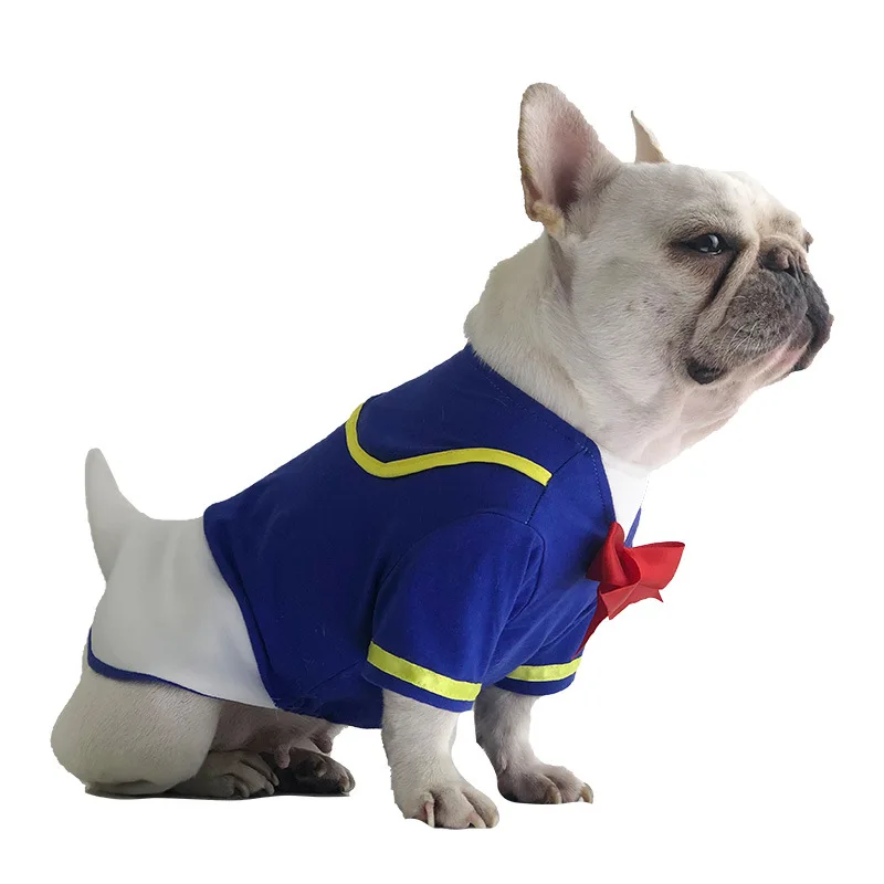 Летний костюм для прыжков в виде утки набор аксессуаров домашних питомцев одежда