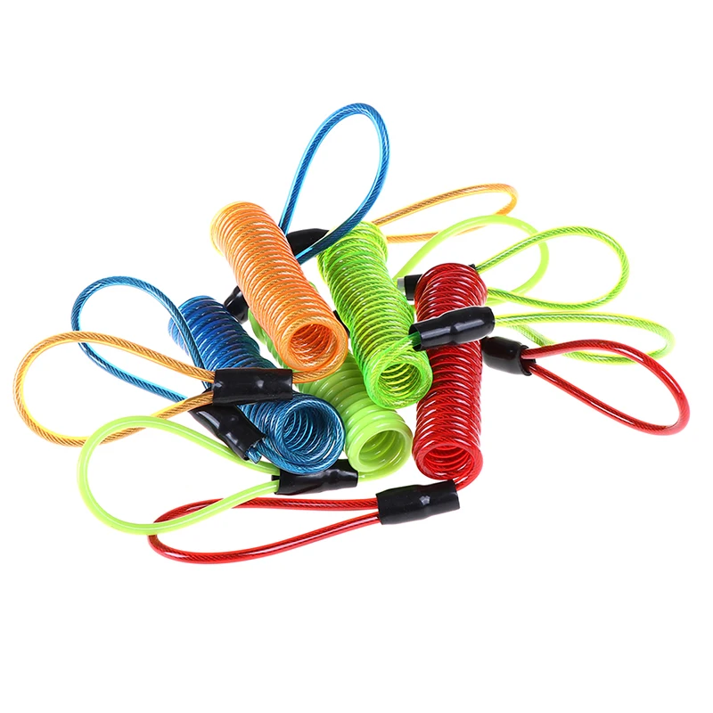 1 2 м/1 8 м смелый кабель велосипедный замок веревка шлем провод Противоугонная