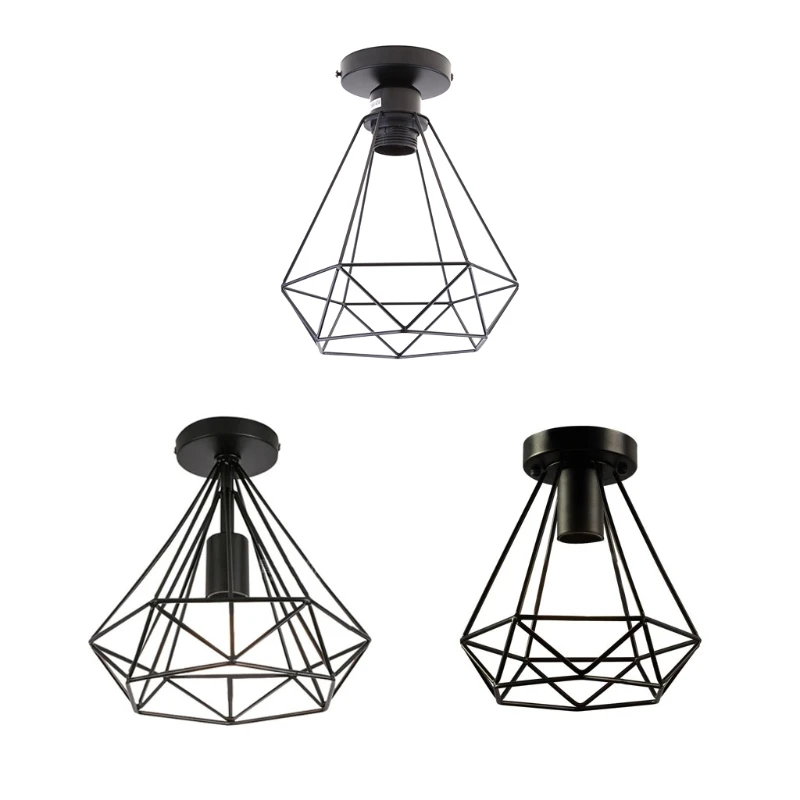 Фермерский подвесной светильник черный потолочный для спальни кухни острова