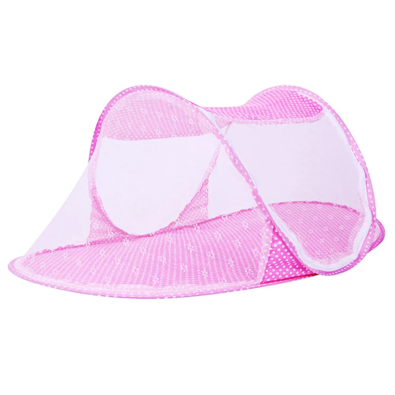 

Portable Foldable Baby Bed Mosquito Net Polyester Newborn Sleep Bed Travel Bed Netting Play Tent Children Mosquito Net