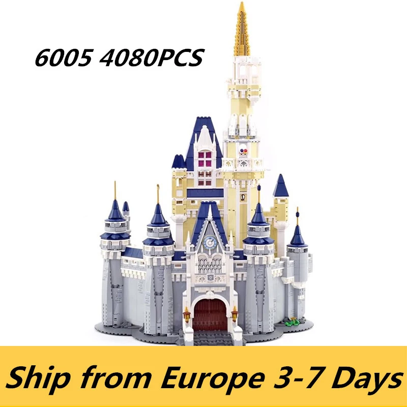 Конструктор Замок из серии Disney совместимый с 16008 4080 деталей|Блочные конструкторы|