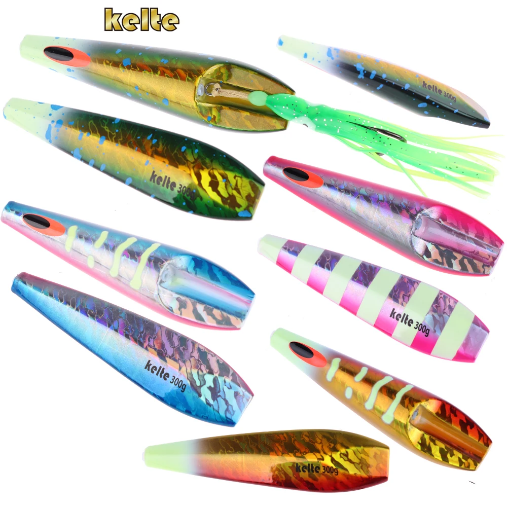 Металлическая приманка для рыбной ловли с чернилами 300 г | Спорт и развлечения