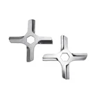 2 шт., запасные части для мясорубки Moulinex HV3, Кухонное устройство, электрическая мясорубка, лезвие, нож для мясорубки