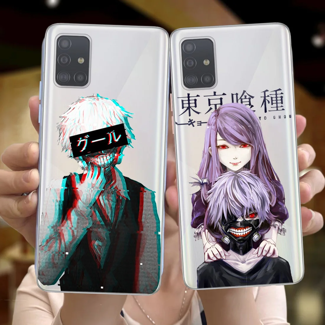 Чехол для Samsung Galaxy A21S A32 A52 A72 A71 A70 4G/5G S10 S20 S21 Plus Ultra аниме Токийский Гуль канеки Кен