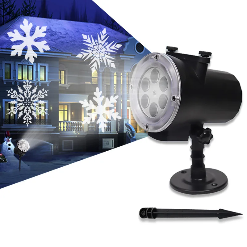 Рождественские светодиодные светильники уличное украшение для сада газона дома