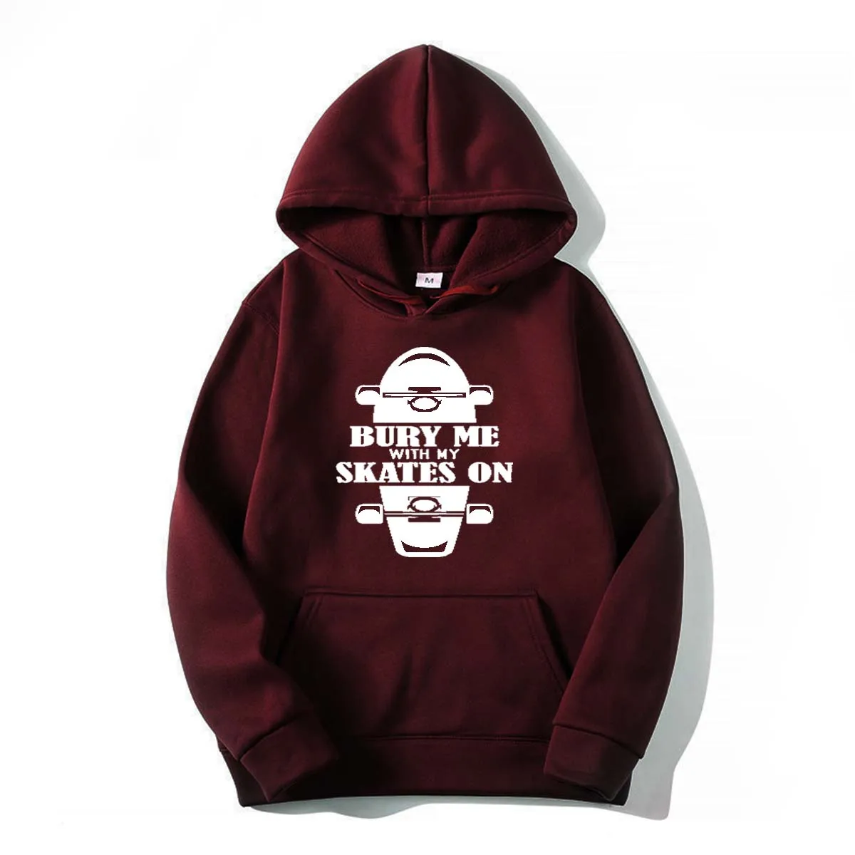 

Premium Brand Men's Hoodie 2021 Fall Streetwear Pullover Hoodie Men's Solid Color Print Hoodie Skateboard Label Badge Pattern