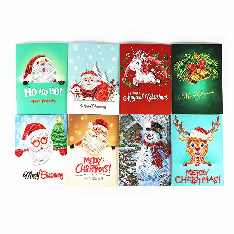 Рождественские подарки 5D сделай сам алмазная живопись украшения для