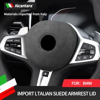 for bmw c chassis 567 series steering wheel cover modification alcantara fur airbag cover interior modification decoration sti