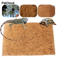 reptile carpet natural coconut fiber coir tortoise mat for pet terrarium liner reptile supplies lizard snake pet products