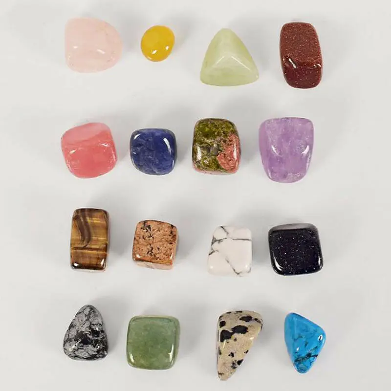 50 г натуральные пальмовые камни сверкающие с кристаллами из кварца Исцеляющие